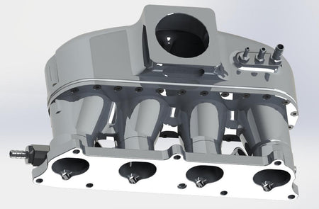 Rzcrew Racing - Billet Airstream Centerfeed Intake Manifold - Honda - Civic K20A/K20Z/K series - [variant sku] - RZCrewGarage