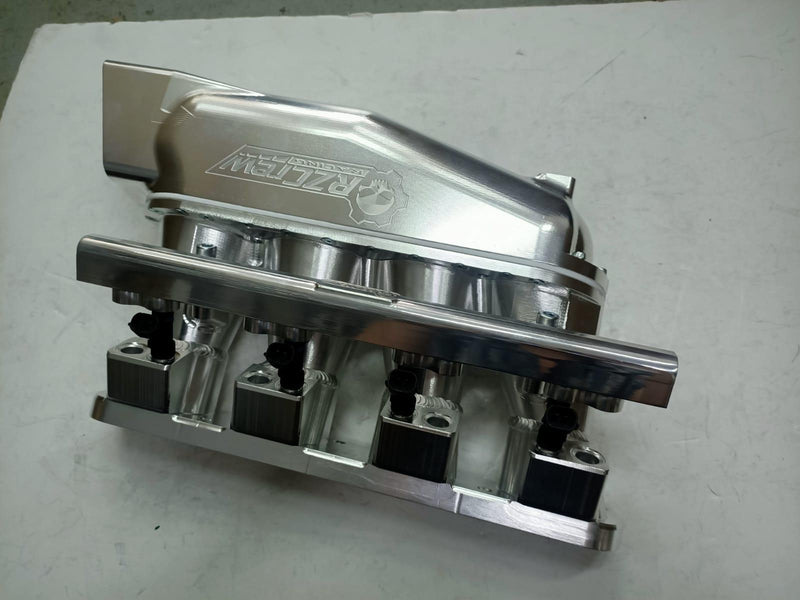 Rzcrew Racing - Billet Airstream Dual injectors Intake Manifold (8 injectors) - Mitsubishi - Lancer Evolution X CZ4A-HVAIR-T-DI-EVOX