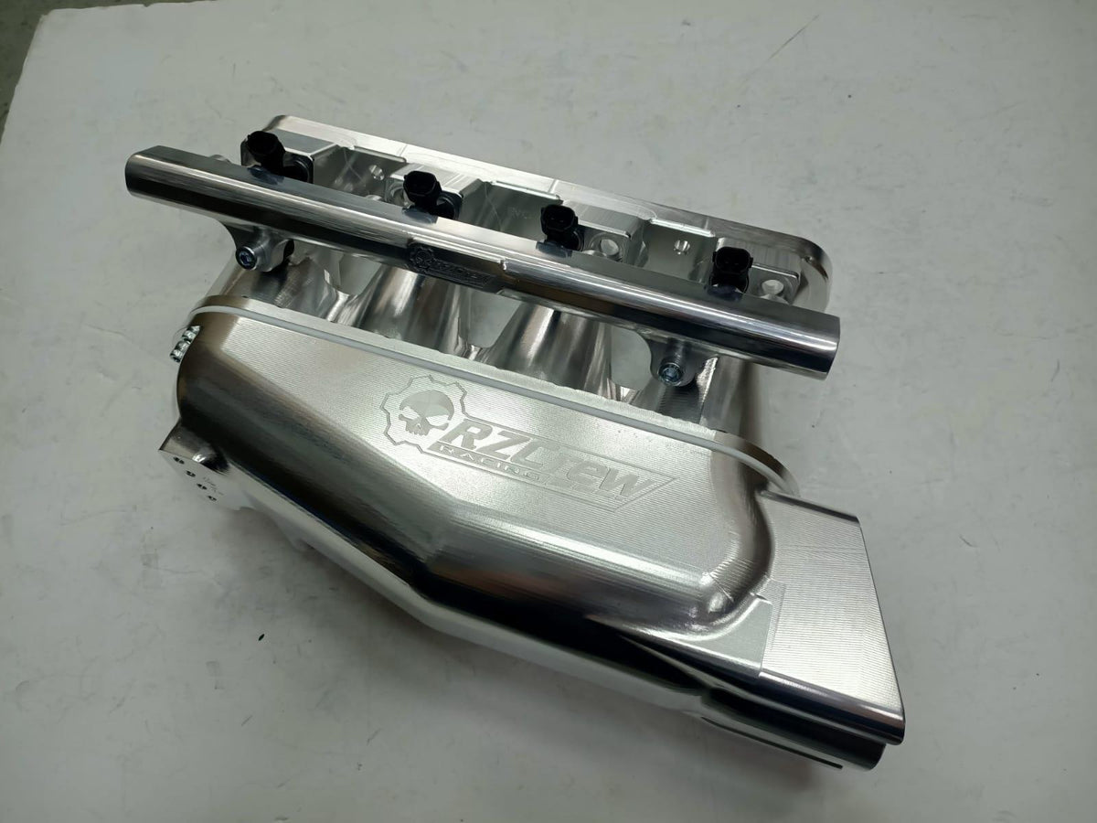 Rzcrew Racing - Billet Airstream Dual injectors Intake Manifold (8 injectors) - Mitsubishi - Lancer Evolution X CZ4A - [variant sku] - RZCrewGarage