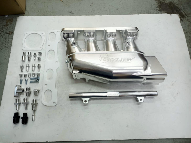 Rzcrew Racing - Billet Airstream Dual injectors Intake Manifold (8 injectors) - Mitsubishi - Lancer Evolution X CZ4A - [variant sku] - RZCrewGarage