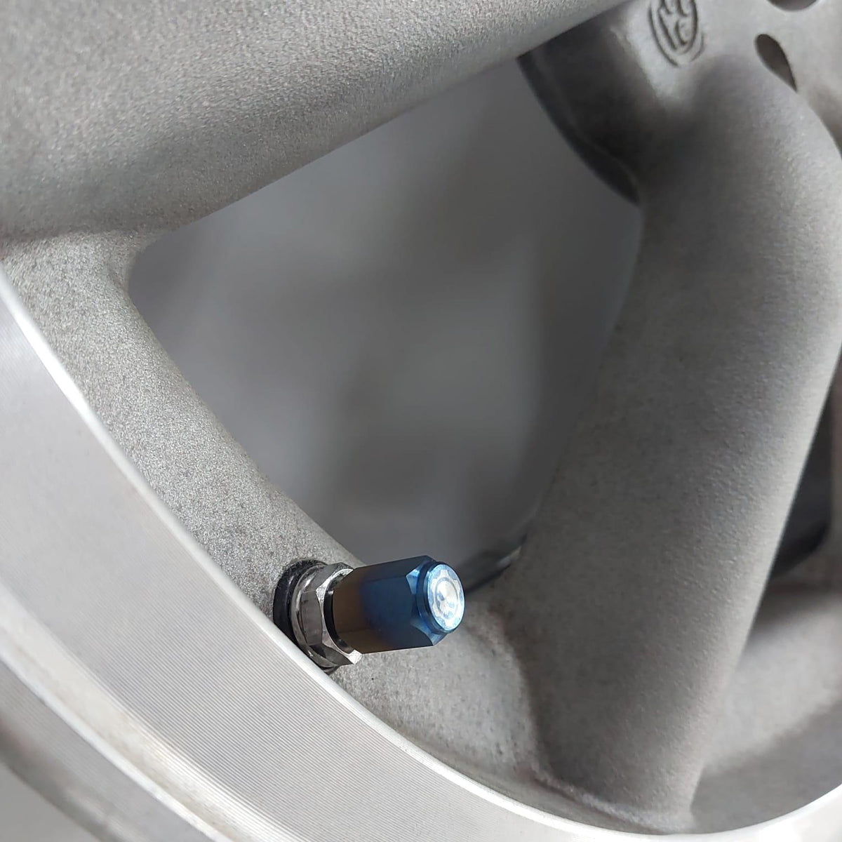 Rzcrew Racing - Burnt Titanium Valve Caps set - [variant sku] - RZCrewGarage