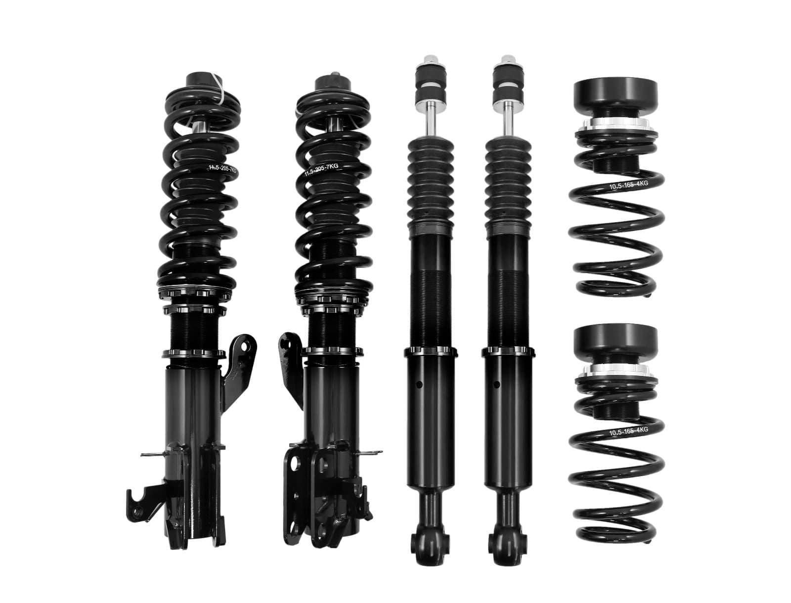 Rzcrew Racing - GoTrack "GT" Monotube Pillow ball mount Coilover Kit - Honda Fit-Jazz GK3/GK5/GP5 - RZCrewGarage