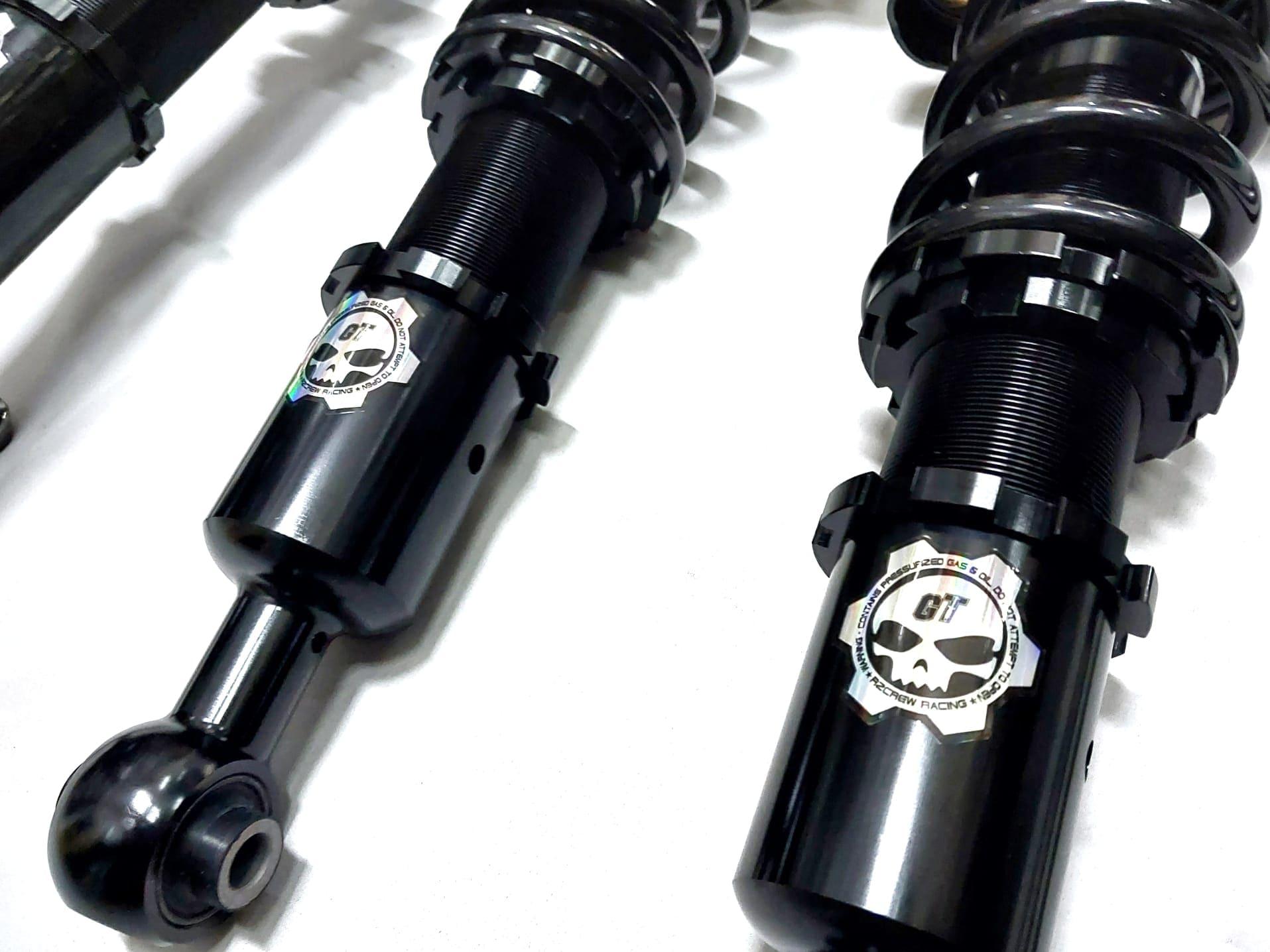Rzcrew Racing - GoTrack "GT" Monotube Pillow ball mount Coilover Kit - Mitsubishi Mirage 5th Gen CJ/CK/CM/CL - RZCrewGarage