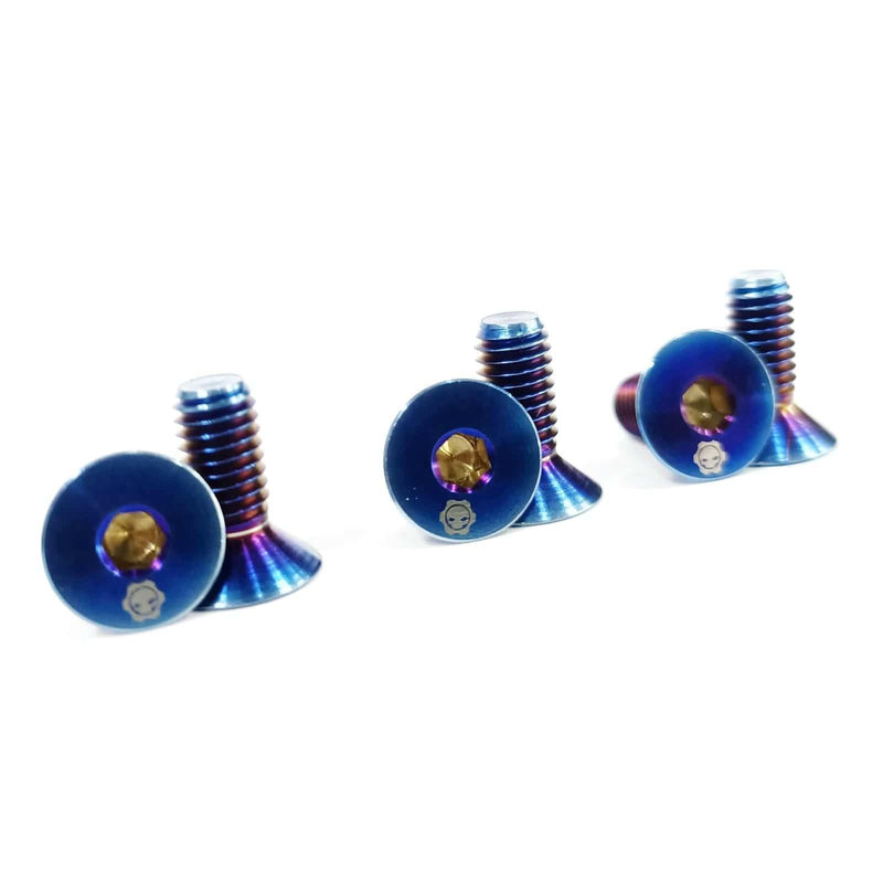 Rzcrew Racing - Titanium Steering Wheel Bolts - [variant sku] - RZCrewGarage