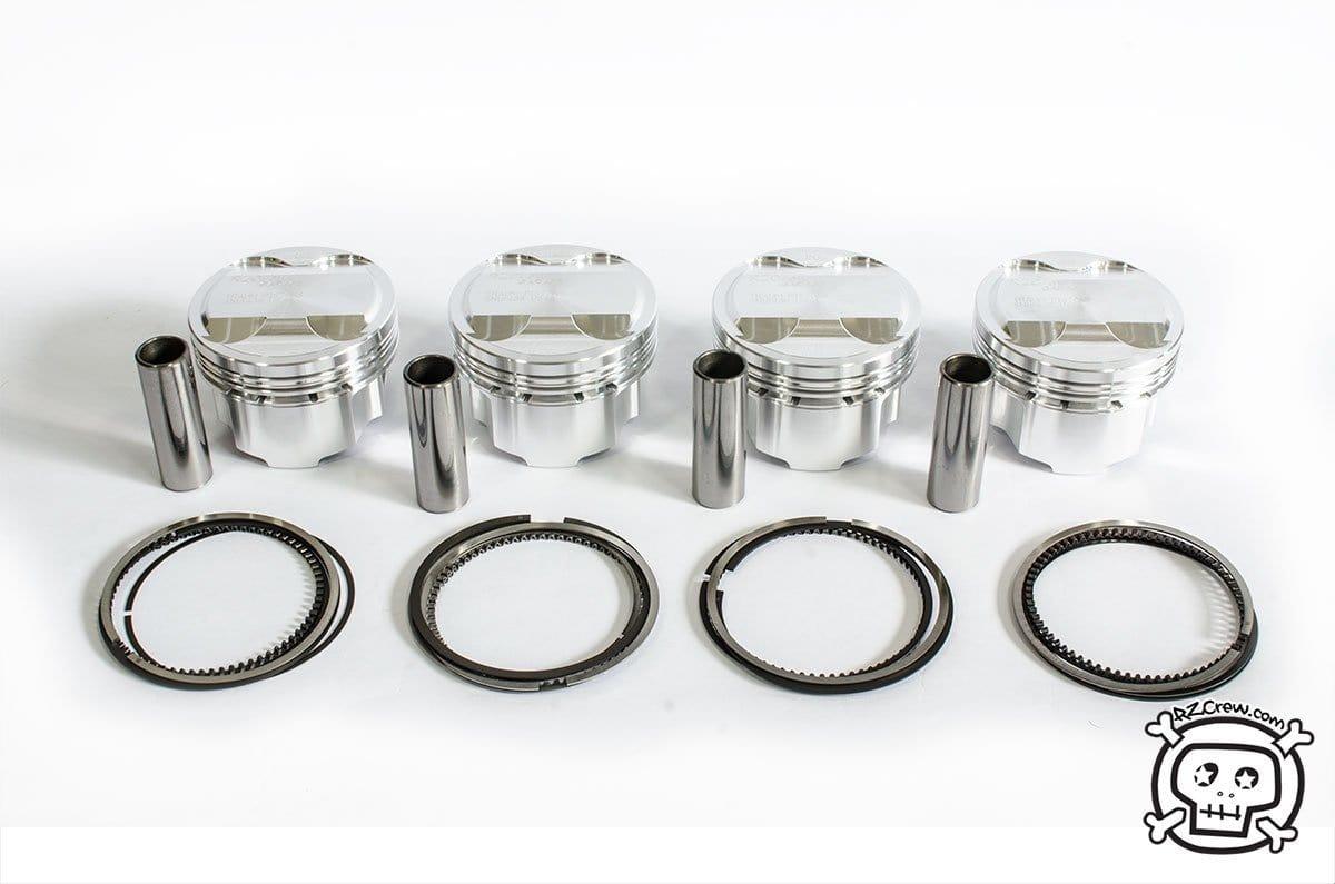 Rzcrew Racing - Forged Pistons 75mm - 8:5 to 15:0 Compression Ratio - Honda - D16/ZC