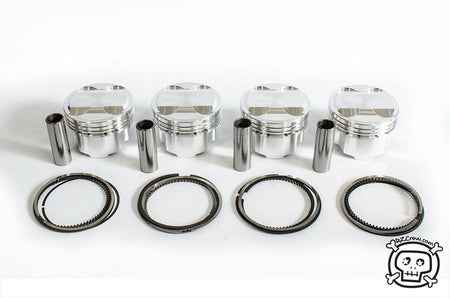 Rzcrew Racing - Forged Pistons 75mm - 8:5 to 15:0 Compression Ratio - Honda - D16/ZC