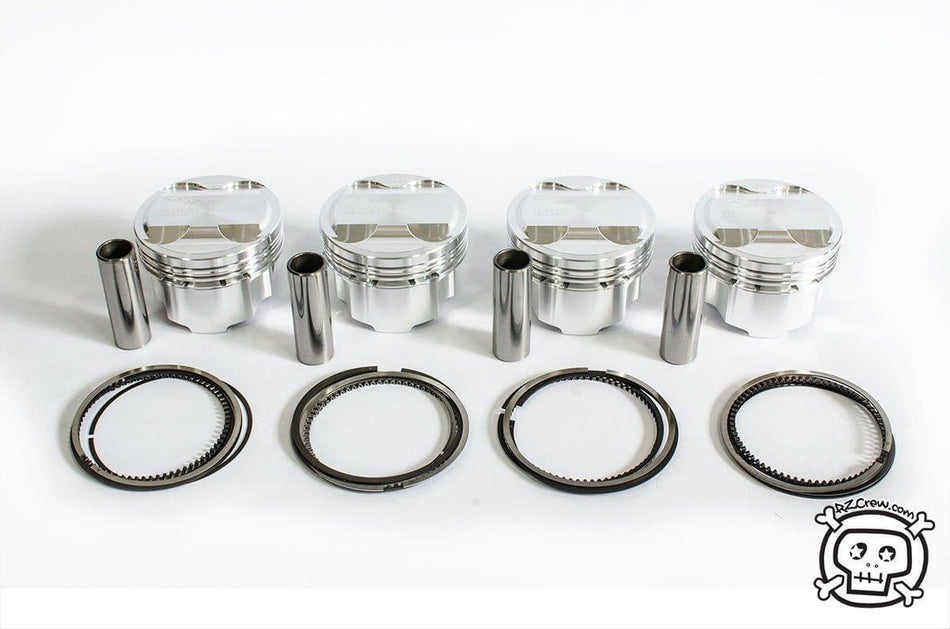 Rzcrew Racing - Forged Pistons 82mm - 8:5 to 15:0 Compression Ratio - Honda - R18