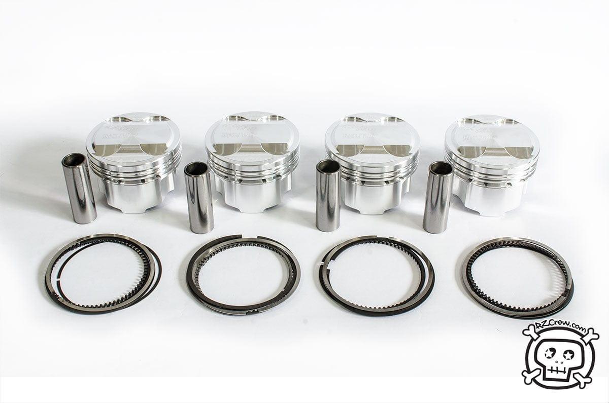 Rzcrew Racing - Forged Pistons 75mm - 8:5 to 15:0 Compression Ratio - Toyota - 1NZ-FE