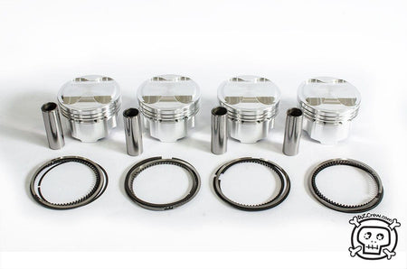 Rzcrew Racing - Forged Pistons 75mm - 8:5 to 15:0 Compression Ratio - Toyota - 1NZ-FE