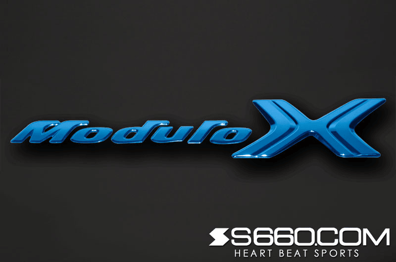 S660.COM - Coloured Modulo X Emblem Kit - Honda - S 660 JW5 - Red S-660EMX3B - Rzcrew Garage
