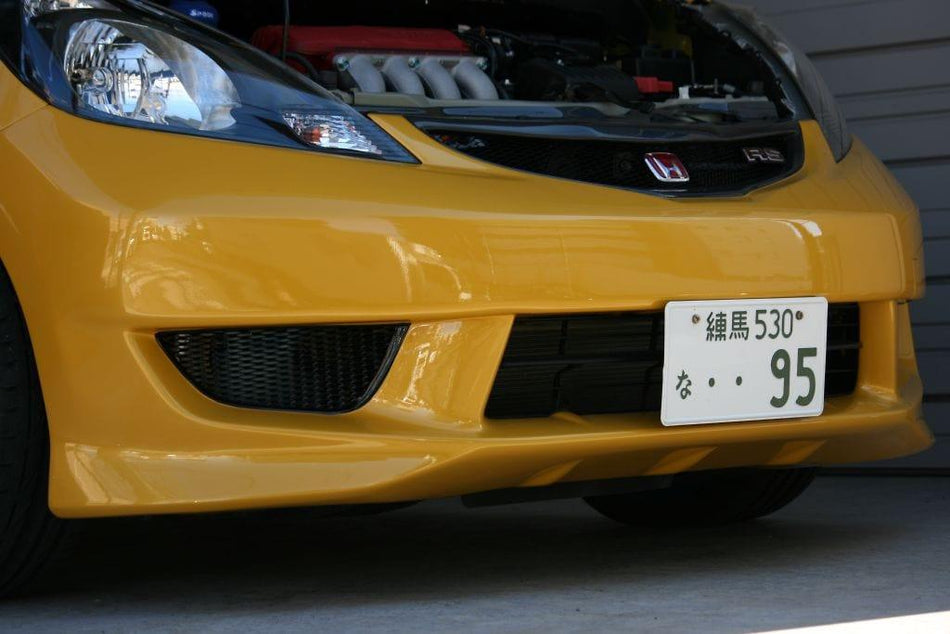 Spoon - Aero Bumper with Carbon Grill - Honda - Fit-Jazz GE8 (Late model) - 71101-GE8-010 - 71101-GE8-010 - Rzcrew Garage