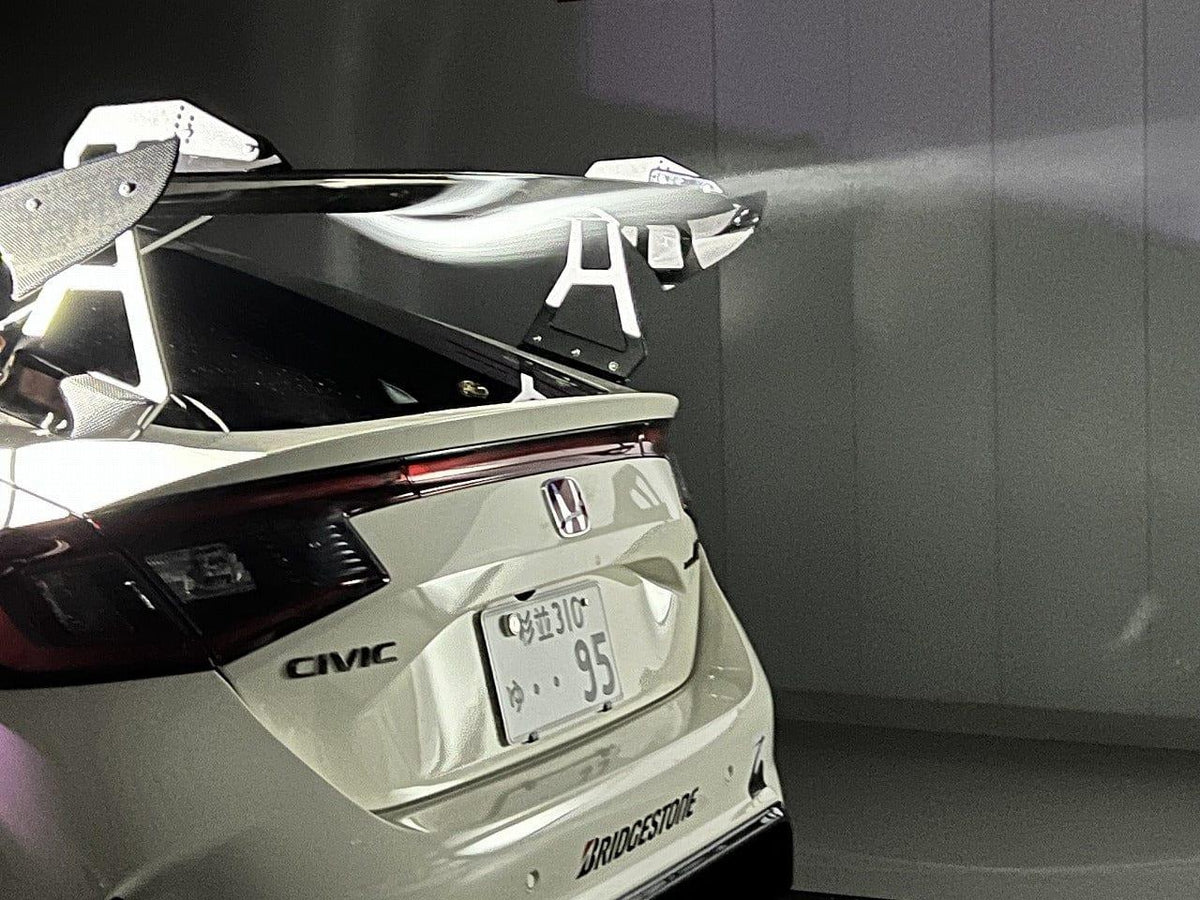 Spoon - Crane Neck Carbon Wing - Honda - Civic Type R FL5 - 84112-FL5-000 - Rzcrew Garage