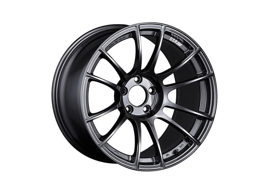 SSR Japan GTX04 18x10.5 5x114.3 ET:15 Dark Gunmetal