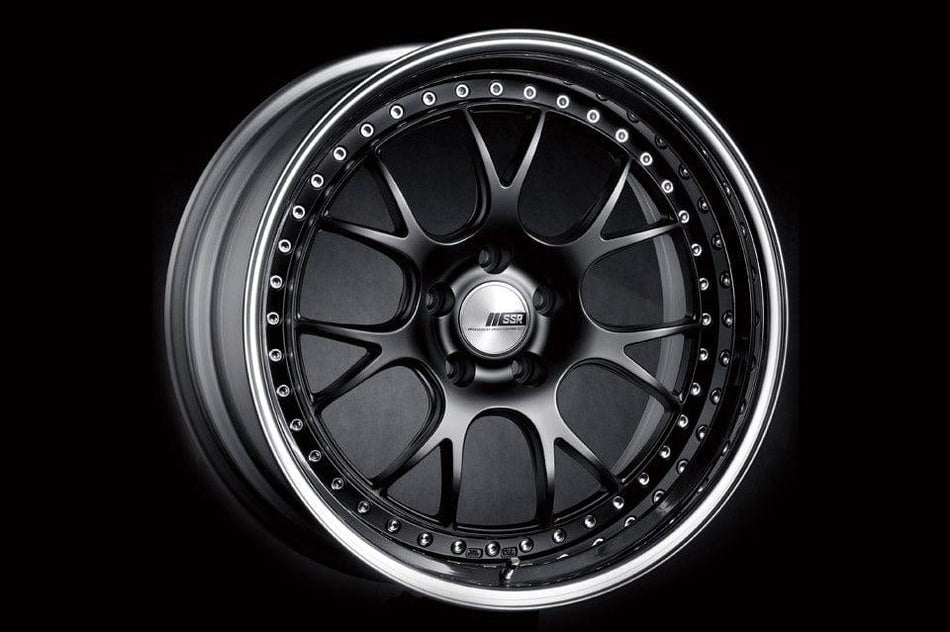 SSR Japan Professor MS3 ( Medium Disc MD) 18x10.5 5X112 ET:-3 Flat Black