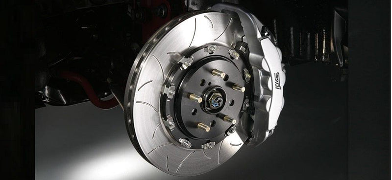 STI - 6POT monoblock Brake Caliper Kit Front - Subaru Impreza WRX STI GVB Applied  C-E (2007-2014) - 26100ZR000 - Rzcrewgarage