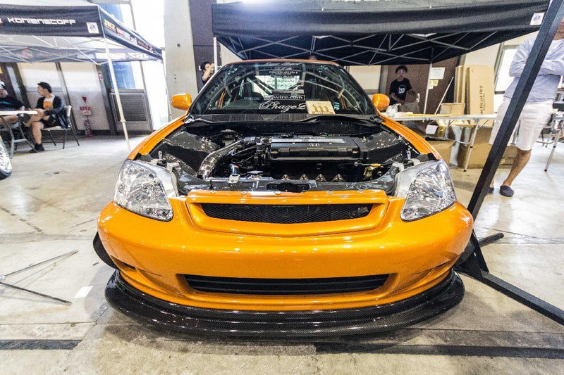 Tactical Art - Carbon Lip Spoiler - Honda - Civic EK Hatchback - [variant sku] - RZCrewGarage