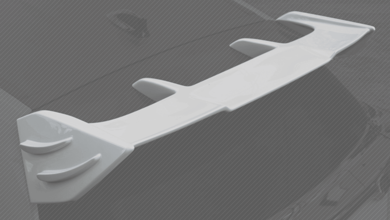 Tom's - Styling Parts Rear Roof Wing Unpainted - Toyota - Yaris GR GXPA16 - Default Title 76871-TPA16-Z - Rzcrew Garage