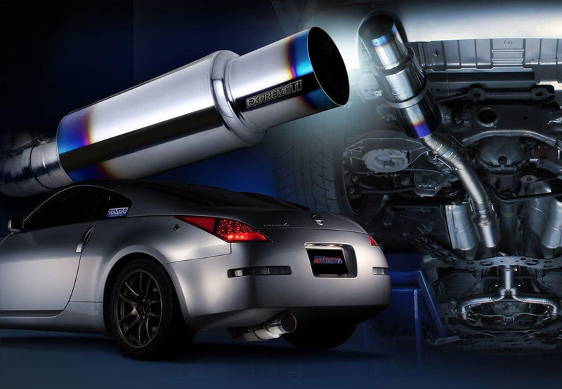 Tomei Ti Racing Titanium Muffler - Nissan - Fairlady Z Z33 - 441004