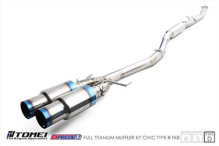 Tomei Usa Expreme Ti Full Titanium Type D Exhaust - Honda - Civic Type R FK8 -TB6090-HN06C