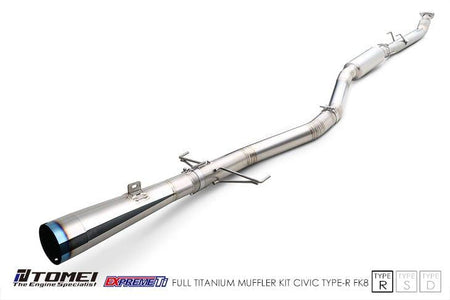 Tomei Usa Expreme Ti Full Titanium Type R Exhaust - Honda - Civic Type R FK8 -TB6090-HN06A