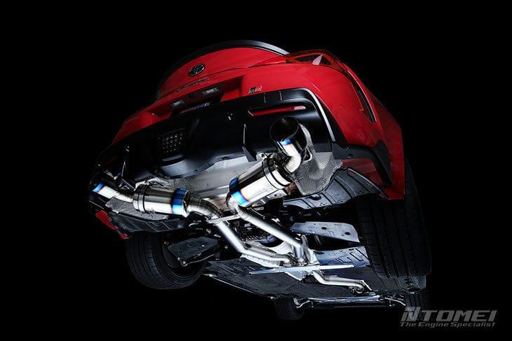 Tomei Usa Full Titanium Type D Muffler Kit Expreme Ti - Toyota - Supra A90 MK5 SZ/RZ/GR -TB6090-TY06B