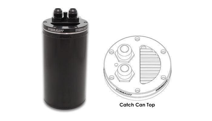 Vibrant Universal Catch Can 2.0 w/ Integrated Filter vib12695
