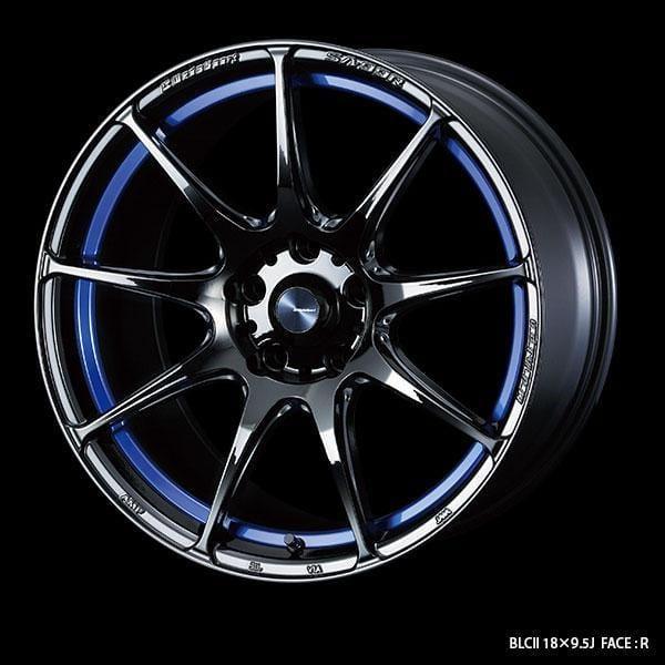 WedsSport SA-99R - 17x7.5J - 5x114.3 - ET: 45 (Blue Light Chrome II) - 5x114-3 - SA-99R-17755114345-BLCII