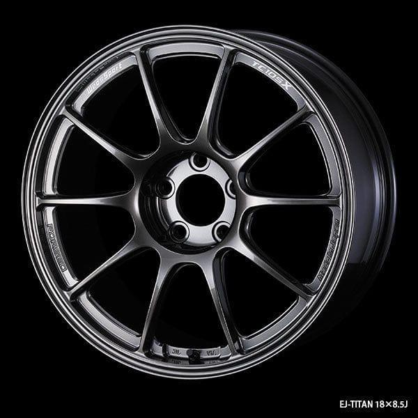 WedsSport TC105X Forged - 18x10.5J - 5x114.3 - ET: 25 (Titanium) - 5x114-3 - TC105XFORGED-181055114325-EJ-TITAN