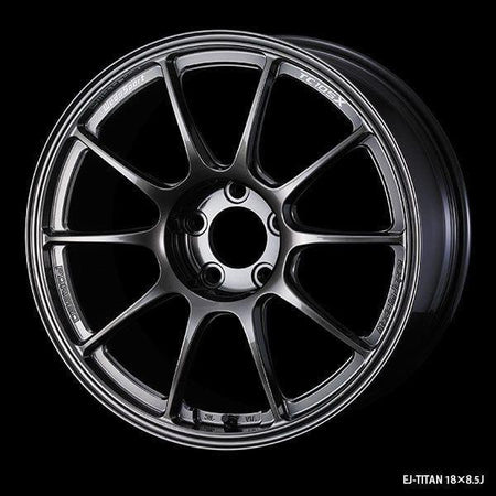 WedsSport TC105X Forged - 18x10J - 5x114.3 - ET: 20/38 (Titanium) - TC105XFORGED-18105114320-EJ-TITAN