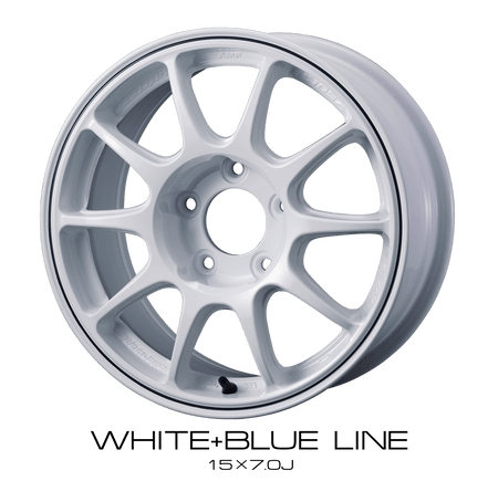 WedsSport TC105X GRAVEL - 15x6.5J - 5x100 - ET: 35 (White blue line) - 5x100 - TC105XGRAVEL-1565510035-WBL